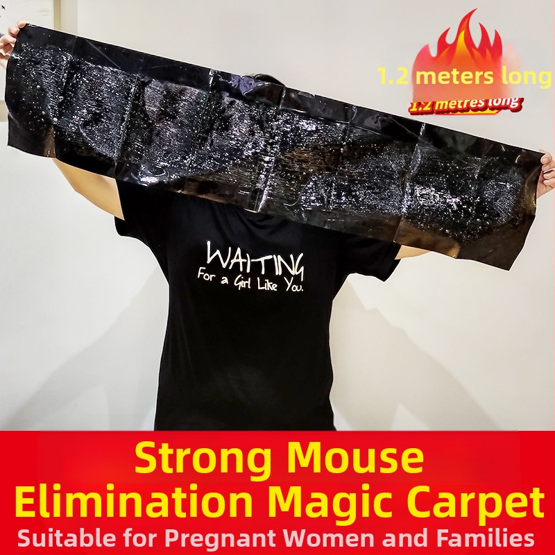 Клеещ килим за гризачи – мощно залавяне на мишки, твърдо състояние, микро токсичност, опаковка 100 бр.