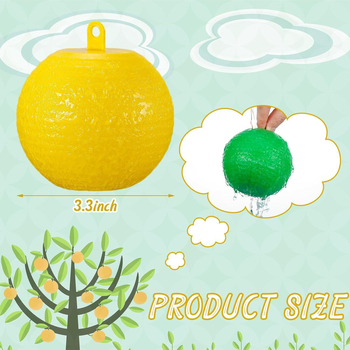 Παγίδα μπάλα για μύγες φρούτων – PP, κολλητική παγίδα για μύγες φρούτων σε εσπεριδοειδή και πεπόνι, Spdak