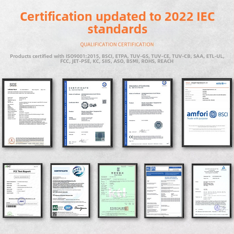 Вътрешна лепяща лампа за улов на комари, TIP4, LED, улов със светлинна вълна, 21–30㎡, въртене 0–90°