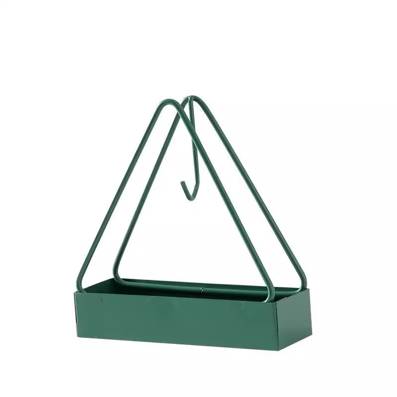 Trikampis geležinis moskito kūlių laikiklis su išspausdintu logotipu, kartojamas naudoti