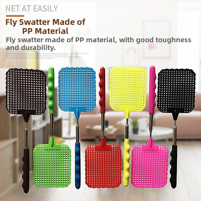 Sulankstoma plastikinė musė gaudyklė namų naudojimui, netoksiškas