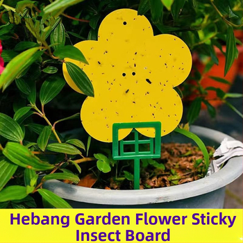 Κολλητική δίσκος για έντομα από το Hebang Garden για ανθοφόρα φυτά — PP υλικό, δυνατότητα ιδιωτικής ετικέτας