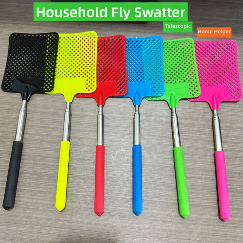 Mosquito Swatter teleskopinis, storintas plastikas, namų naudojimui, pritaikoma, netoksiška