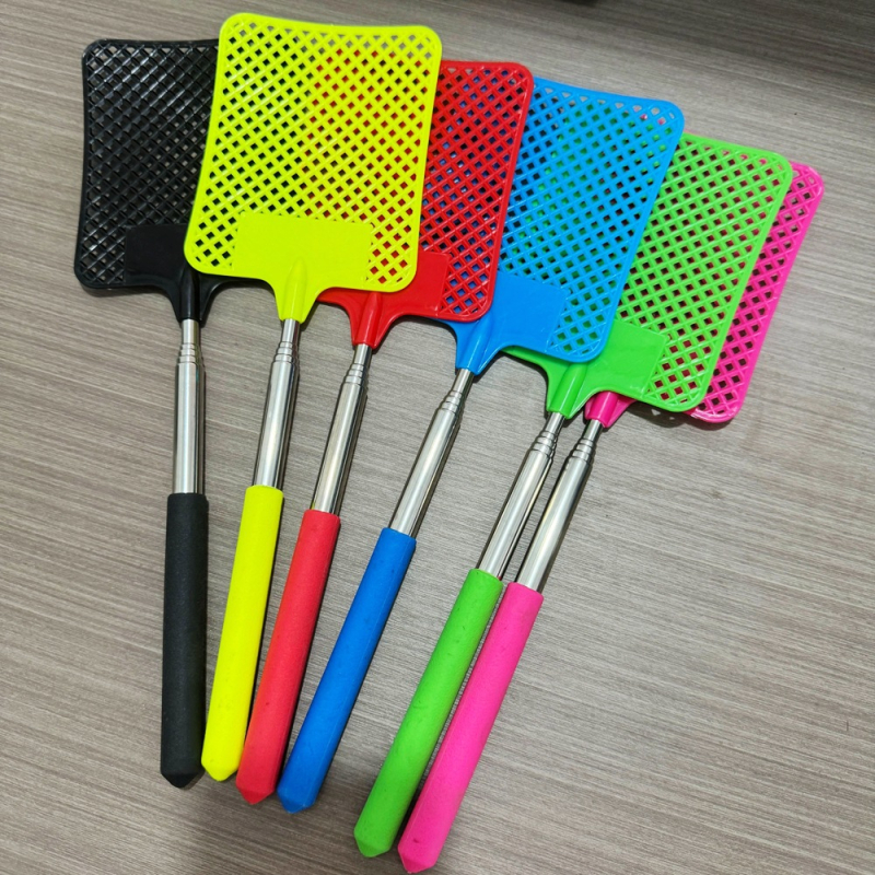 Mosquito Swatter teleskopinis, storintas plastikas, namų naudojimui, pritaikoma, netoksiška