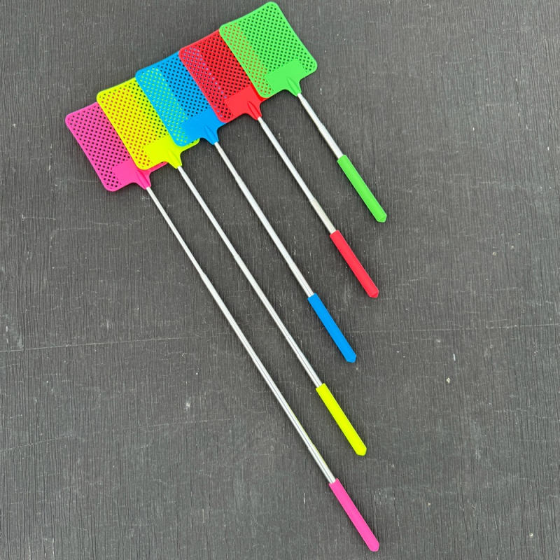 Mosquito Swatter teleskopinis, storintas plastikas, namų naudojimui, pritaikoma, netoksiška