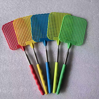 Fly Swatter με τηλεσκοπικό σωλήνα από ανοξείδωτο ατσάλι – πλαστικό, μη τοξικό – Mirang