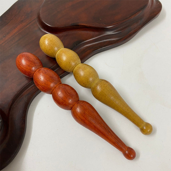 Μασάζ σημείων βελονισμού από αρωματικό ξύλο με σφαιρική κεφαλή – ξύλινο εργαλείο ομορφιάς