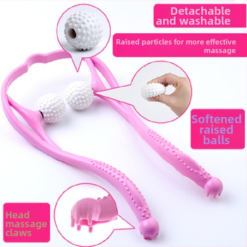 Ručni masažer za vrat i ramena, s dvije masažne glave, model HD5, QTQ