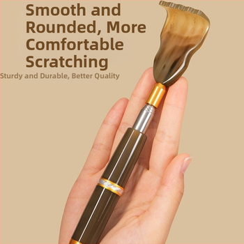 Портативна пръчка за масаж на гръб - пластмасова, лека 53 г, масаж за здравето