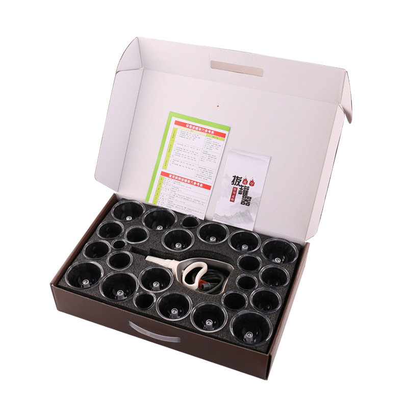 Assured вакуумно устройство за 24 чаши, луксозна преносима версия, пластмасова конструкция, персонализируема комплектация, тегло 1,3 кг, размери 46×28,5×8 см