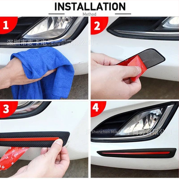 Silicone automašīnas bufera josla priekšā un aizmugurē, tips: bufera josla, universāls modelis, izcelsme: Shenzhen, modelis: Bumper bumper strip