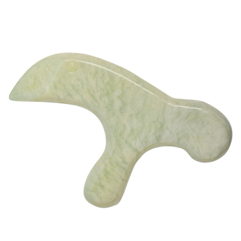 Пръчка за масаж на крака с нефрит за акупунктурен масаж (материал нефрит; акупунктурна терапия; масаж на крака)