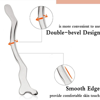 Масажна пръчка Jiaxin от неръждаема стомана, портативна (неръждаема стомана; портативна; Jiaxin)