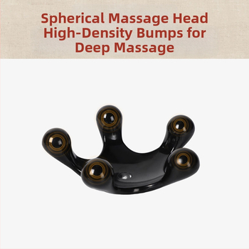 Huyang масажор с форма на петолъчка за домашна употреба, пластмасова масажна пръчка, 70 g