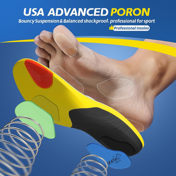 Arkas atbalsta zolīte, EVA materiāls, modelis FH-146, ortopēdiskā pilna zolīte, piemērota sneakers, botas, ikdienas un darba apaviem