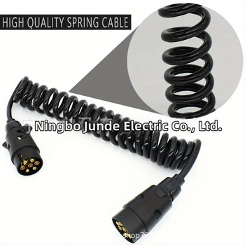 Επεκτάσιμο καλώδιο πίνακα φωτισμού 7 ακίδων για ρυμουλκούμενο/φορτηγό, αρσενικό σε θηλυκό συνδετήρα, εξαρτήματα ζεύξης κυκλώματος, παραμετροποιήσιμο