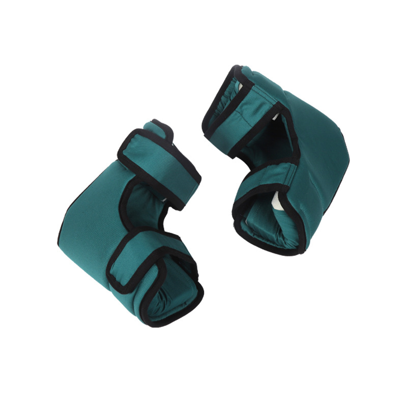 Chuangsen памучно-гъбена подложка за пета — антипролежнева подпора за крак, серия глезен, за възрастни и парализирани