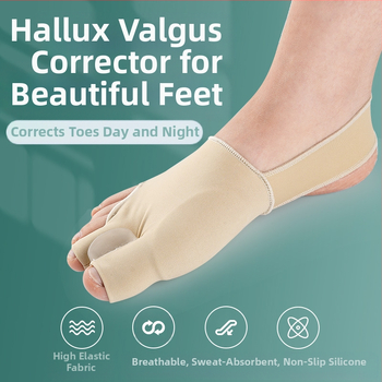 Liela īkšķa valgusa atdalītājs | SEBS + neilona audums | Uzlabots modelis ikdienas lietošanai | Vissezonai piemērots | Mai Le Kang