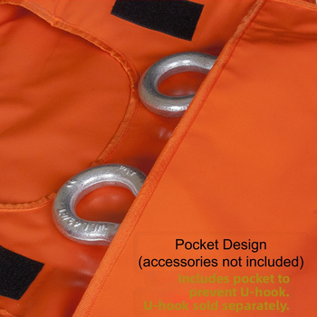 Εξοπλισμός ανάσυρσης για εκτός δρόμου: σχοινί έλξης, μαξιλαράκι σημαίας, προστατευτικό κουβέρτα διάσωσης (Προσαρμογή: Ναι)