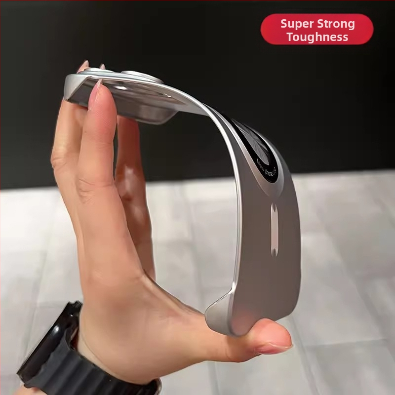 Pouzdro na iPhone — PC materiál, matný povrch, proti nárazom, magnetické priťahovanie, kompatibilné s iPhone 12/13/14 Pro/Max