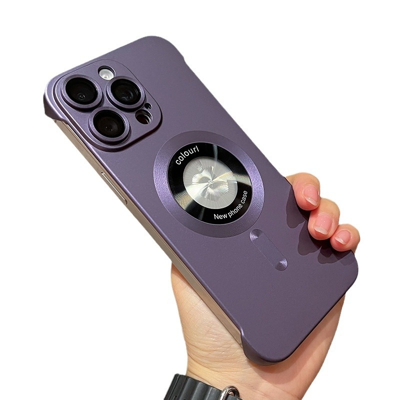 Θήκη iPhone — Υλικό PC, Ματ φινίρισμα, Ανθεκτική σε κραδασμούς, Μαγνητική έλξη, Συμβατή με iPhone 12/13/14 Pro/Max