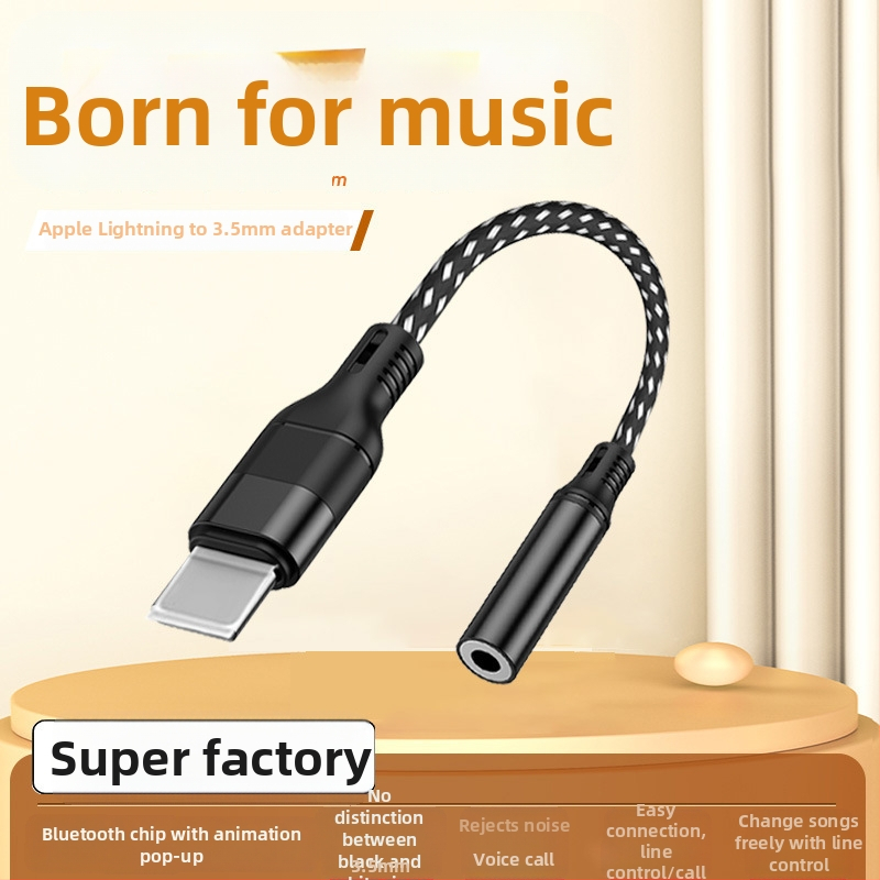 Dimension Lightning į 3,5 mm ausinių adapterį Apple iPhone