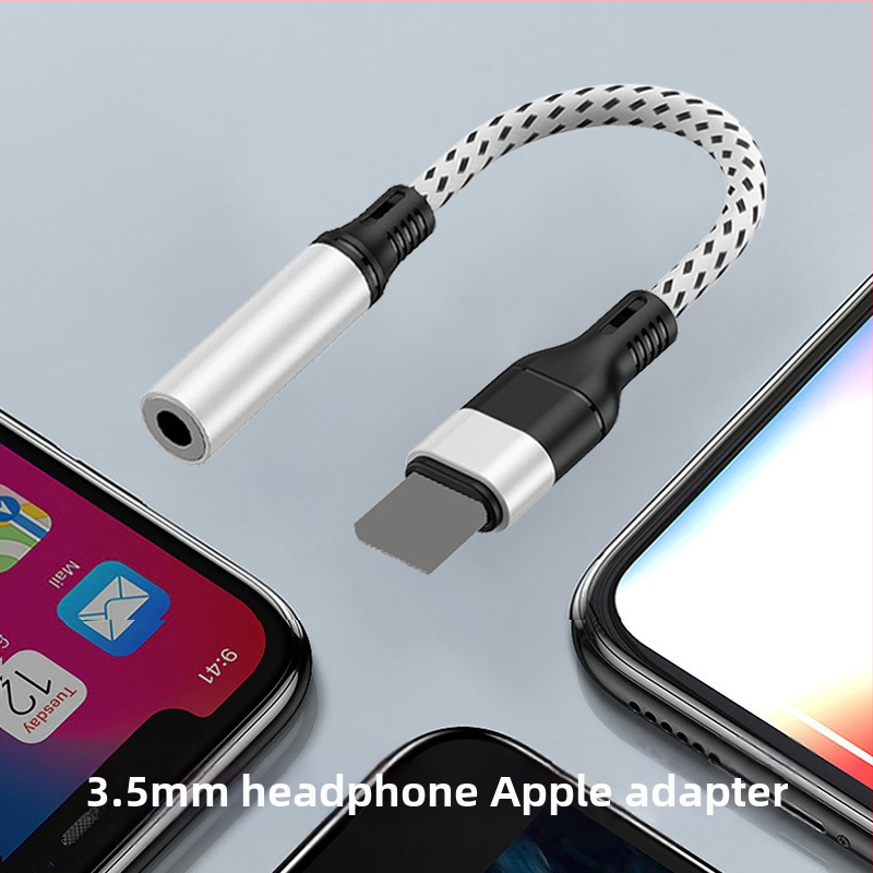 Dimension Lightning į 3,5 mm ausinių adapterį Apple iPhone