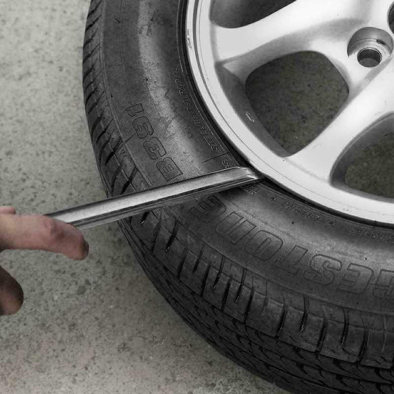 Λοστός αφαίρεσης ελαστικών για αυτοκίνητα, ηλεκτρικά οχήματα και μοτοσικλέτες — γαλβανισμένος, 146 g ανά τεμάχιο, σε ζεύγη, μάρκα QY