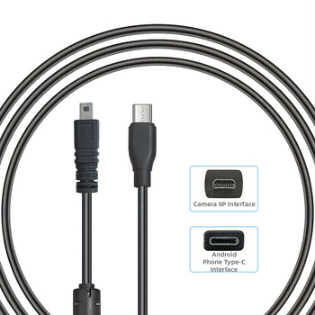 Καλώδιο φόρτισης USB Type-C για ψηφιακές φωτογραφικές μηχανές