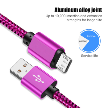 USB-C / Micro USB kabel za podatkovno punjenje s aluminijskim kućištem, 3A brzo punjenje i prijenos podataka
