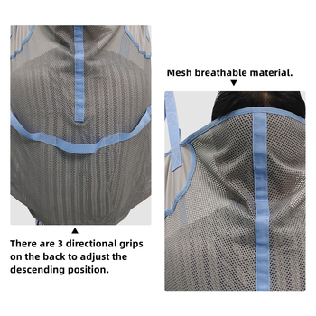 Слинг за повдигане на пациент с мрежест отвор — полиестер, 750 g, за преместване между легло, тоалетна, вана и инвалидна количка — Guangzhou Kangle Medical Equipment