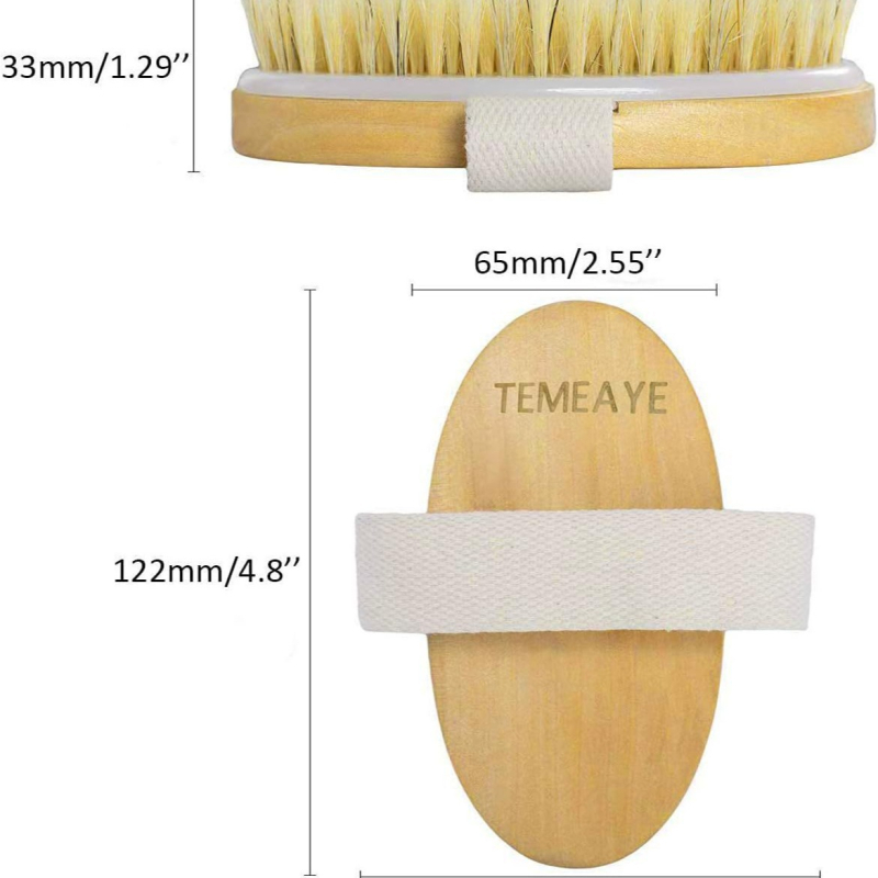Set četki za tuširanje i masažu, marka Combing Process, materijal: Nanzhu + dlačice, 42 komada u kutiji