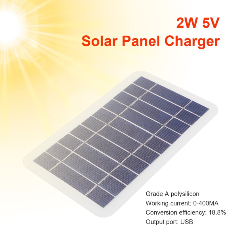 Hordozható napelemes töltő 5W 6V USB kimenettel - Pinchuang Energy, ROHS CE FCC