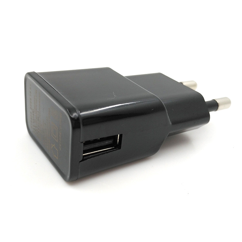 Зарядно устройство за таблети и телефони, 5V2A, 1 порт, KC сертифицирано, вход 100-240V