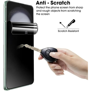 Privacy Guard хидрогел филм за предния екран на Samsung Galaxy Z Flip6, матов ефект, антишпионаж, анти отпечатъци, пълен екран