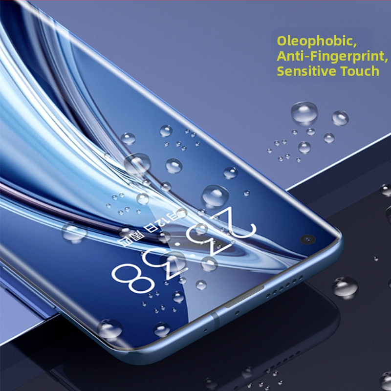 OnePlus 13 úplne lepené tvrdené sklo ochranný film pre zakrivený displej, HD, proti pádu