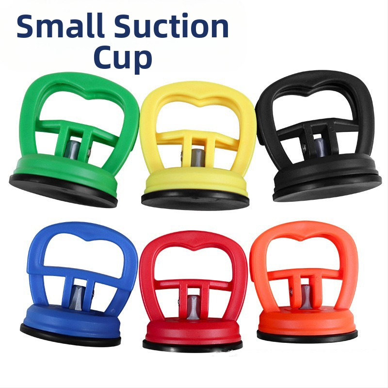 Дърпач с вакуумна чашка за автомобилен ремонт — ABS + естествен каучук; подходящ за стъкло и плочки