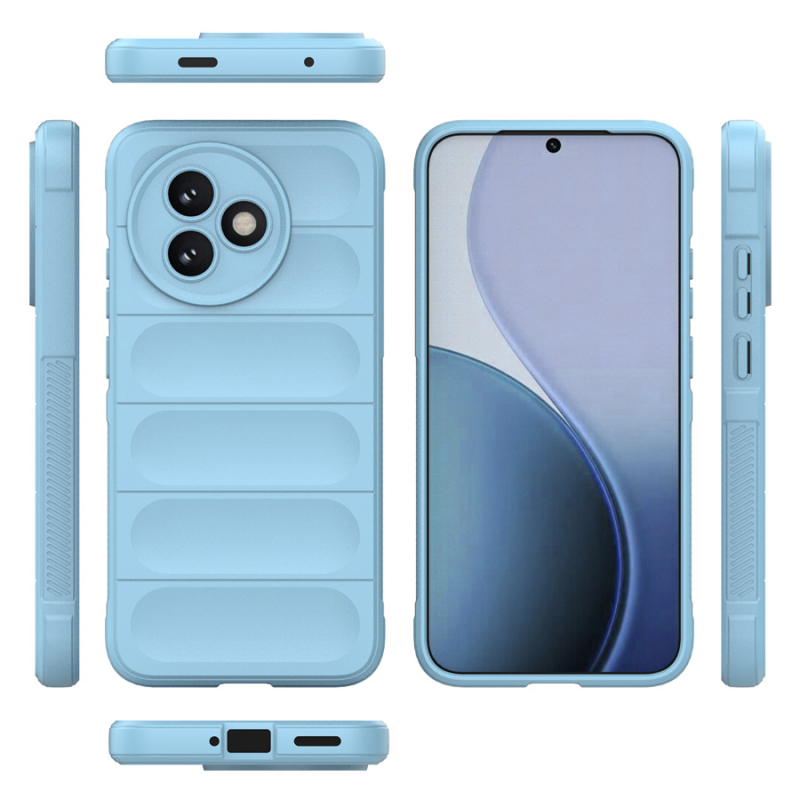 TPU θήκη για Redmi K80 Ultra – πίσω κάλυμμα με αίσθηση δέρματος, αερόσακος Phantom Shield, προστασία από πτώσεις