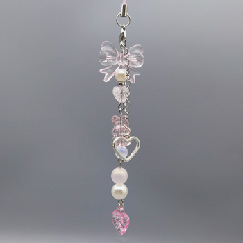 Висяща висулка за мобилен телефон, сърдцевидна форма, сплав, марка TLL, творчески стил.