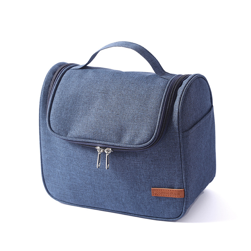 Τσάντα αποθήκευσης καλλυντικών για ταξίδι, υφασμάτινο 300D με ματ φινίρισμα, απλός μοντέρνος σχεδιασμός