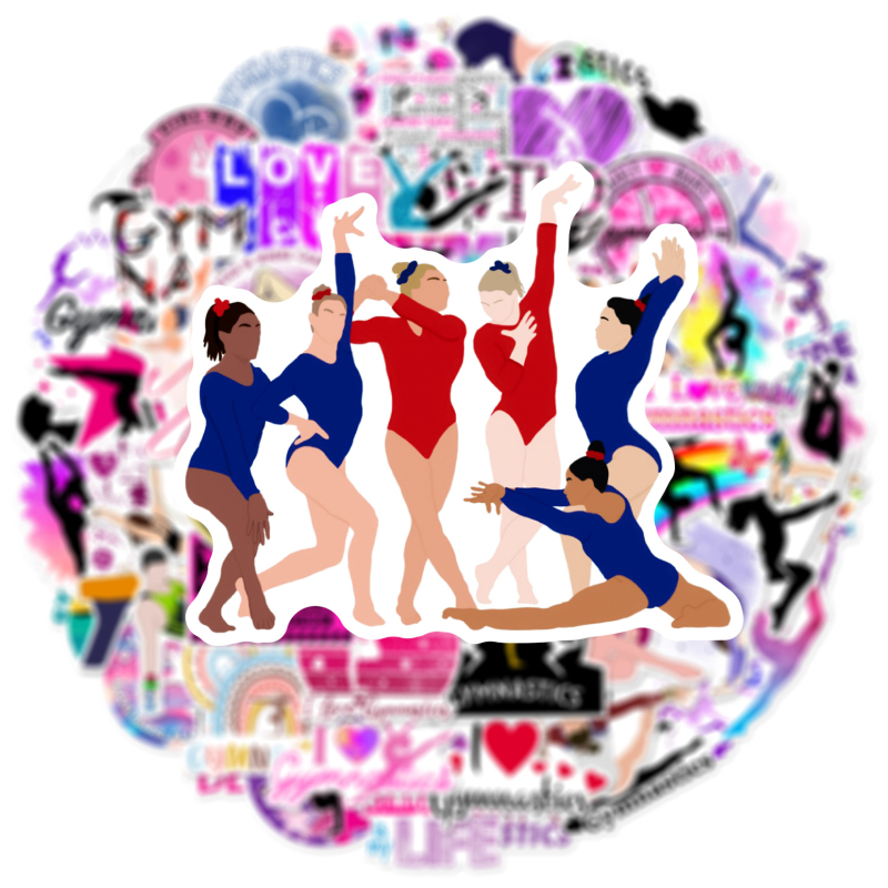 Vízálló matricagyűjtemény, ragasztó PVC, matrica és nyomtatás, modern minimalista stílus