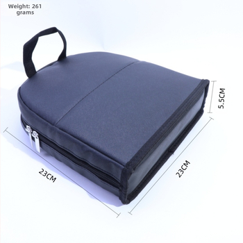 Τσαντάκι καλλυντικών για βούρτσες, 1 σετ, τρίχες από νάιλον, OPP συσκευασία, λαβή από καμβά, φορητός σχεδιασμός