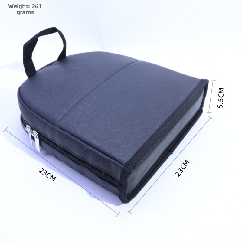 Козметична чанта за четки, 1 комплект, нейлонови четки, опаковка OPP, дръжка от платно, преносим дизайн