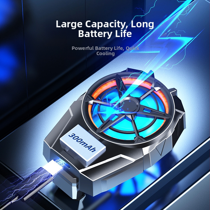 X52 USB охладител за мобилен телефон — преносим клип за гръб, ABS корпус, тегло 82 g, модел X52