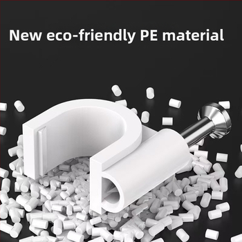 LTS нейлонови кабелни фиксатори и клипове за кабели – вътрешно използване, кръгли и квадратни форми