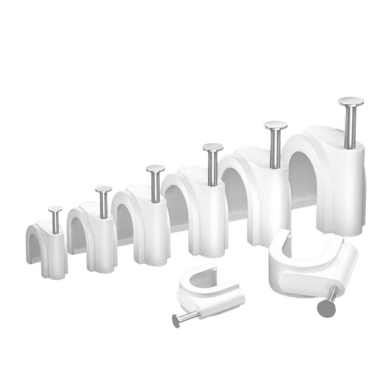 LTS нейлонови кабелни фиксатори и клипове за кабели – вътрешно използване, кръгли и квадратни форми