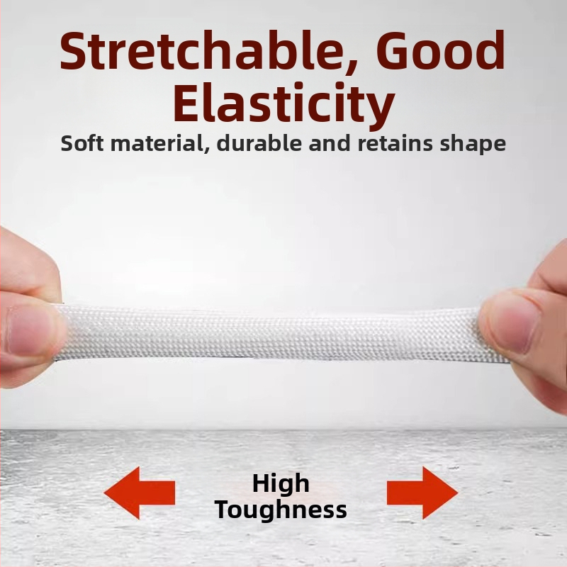 Тръба от стъкловълна за защита на автомобилни кабели, серия Patterned Tube, устойчивост на 600°C, VW-1 огнеустойчивост, 80V напрежение