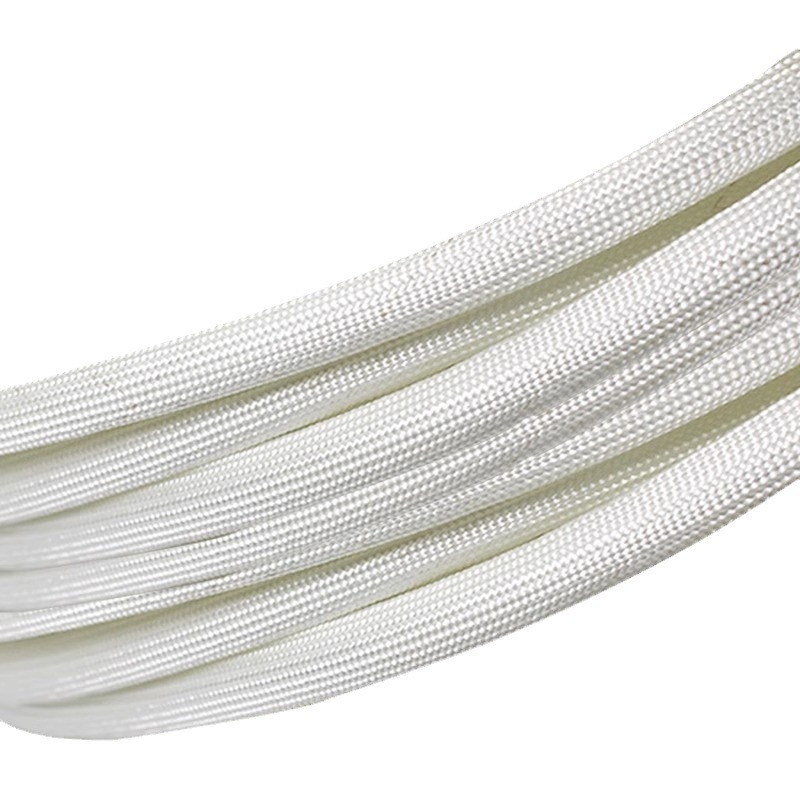 Тръба от стъкловълна за защита на автомобилни кабели, серия Patterned Tube, устойчивост на 600°C, VW-1 огнеустойчивост, 80V напрежение