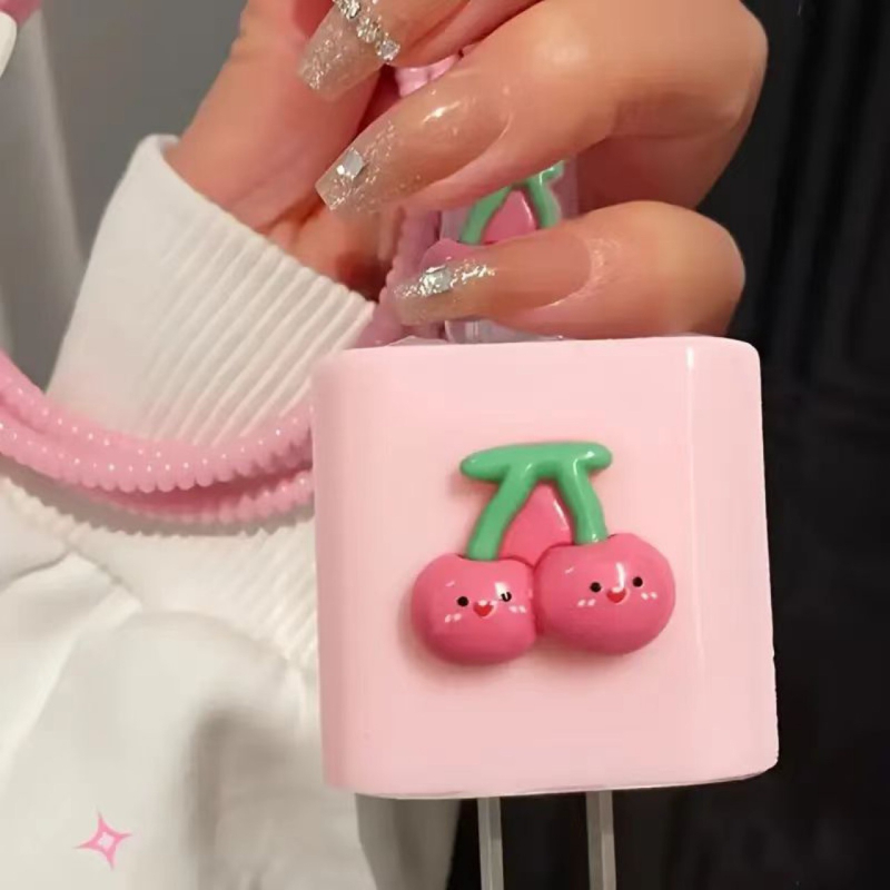 TPU įkroviklio dangtelis Apple 18-20W, duomenų kabelio apsauga