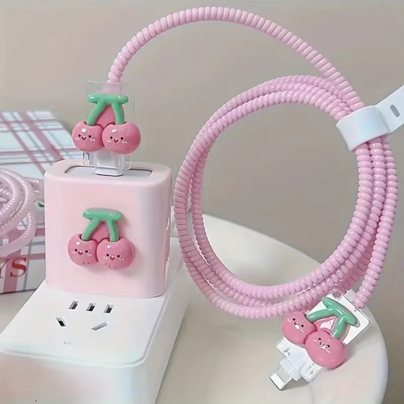 TPU įkroviklio dangtelis Apple 18-20W, duomenų kabelio apsauga